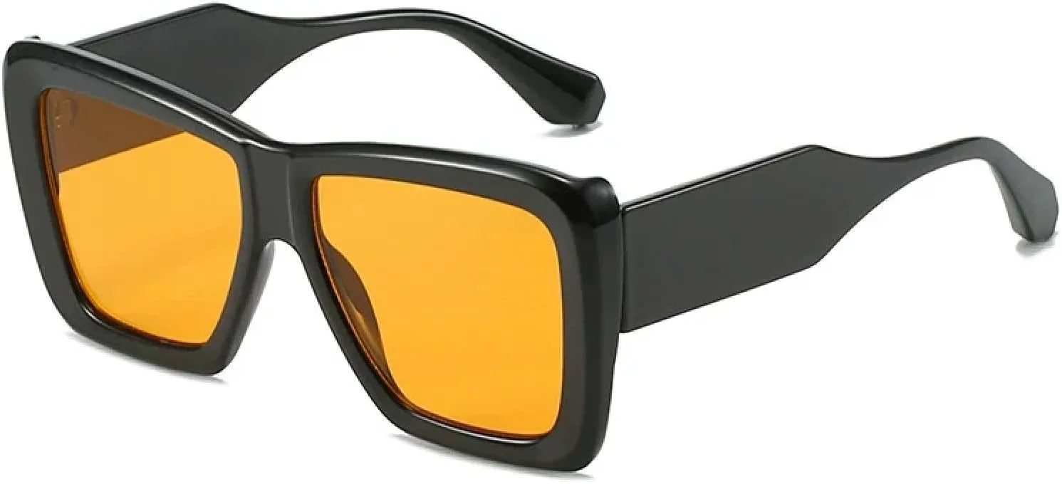 Классические солнцезащитные очки для женщин и мужчин в винтажном стиле, модные, для активного отдыха и вождения, с защитой от УФ-излучения UV400 TKKTLLT, Black Orange
Классические солнцезащитные очки для женщин и мужчин в винтажном стиле, модные, для активного отдыха и вождения, с защитой от УФ-излучения UV400 TKKTLLT, Black Orange