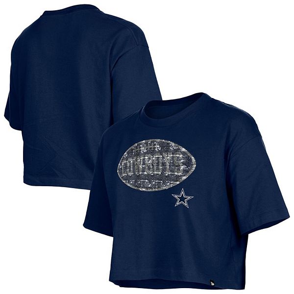 Девчачья футболка Dallas Cowboys с пайетками New Era
Девчачья футболка Dallas Cowboys с пайетками New Era