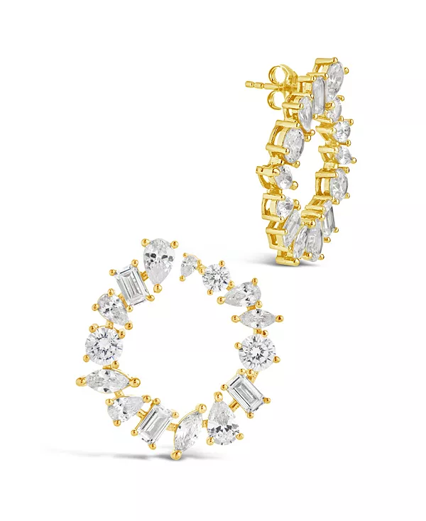 Серьги-Гвоздики Shania с круглыми кубическими цирконами Sterling Forever, gold
Серьги-Гвоздики Shania с круглыми кубическими цирконами Sterling Forever, gold