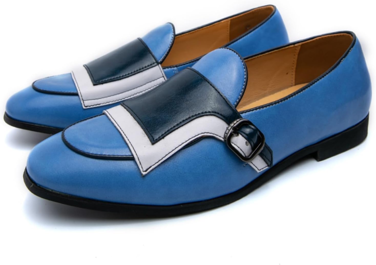 Мужские роскошные лоферы Kpdwfms с пряжкой-монахом - итальянская телячья кожа, серебряные пряжки, сертифицированная мемори-пена, подкладка из замши - для деловых встреч и вечерних сигар
Мужские роскошные лоферы Kpdwfms с пряжкой-монахом - итальянская телячья кожа, серебряные пряжки, сертифицированная мемори-пена, подкладка из замши - для деловых встреч и вечерних сигар