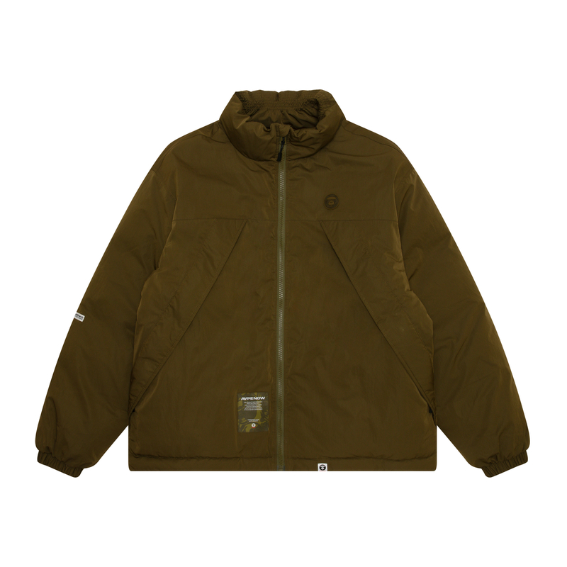 Aape Куртка пуховая с нашивкой логотипа, Green GRH 
Aape Куртка пуховая с нашивкой логотипа, Green GRH