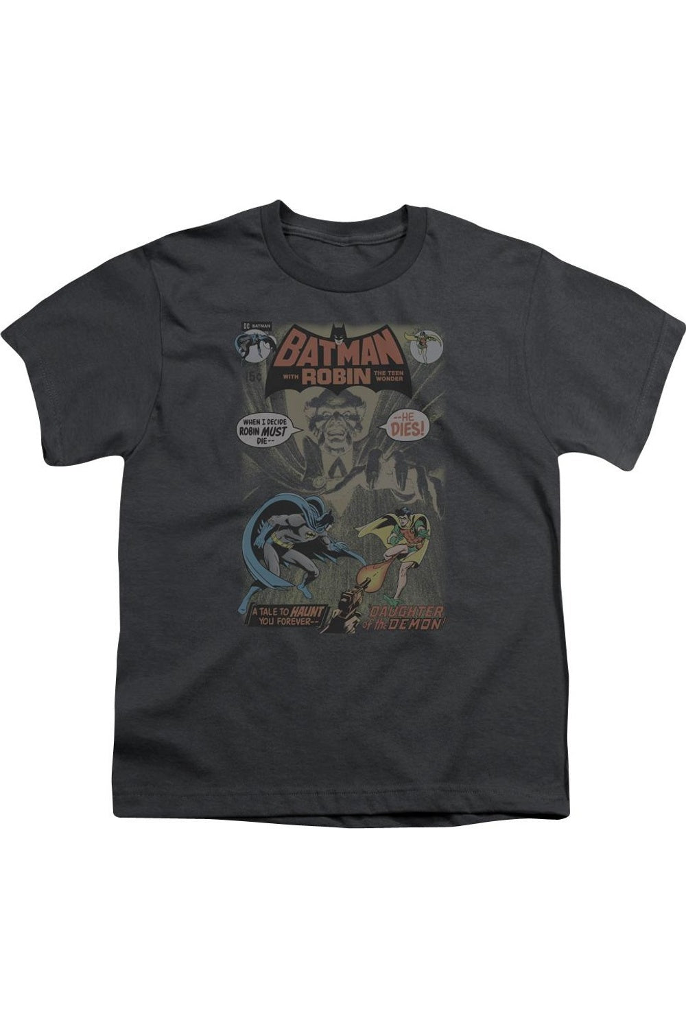 Футболка с коротким рукавом для детей с обложки Batman #232 Gildan, Charcoal
Футболка с коротким рукавом для детей с обложки Batman #232 Gildan, Charcoal