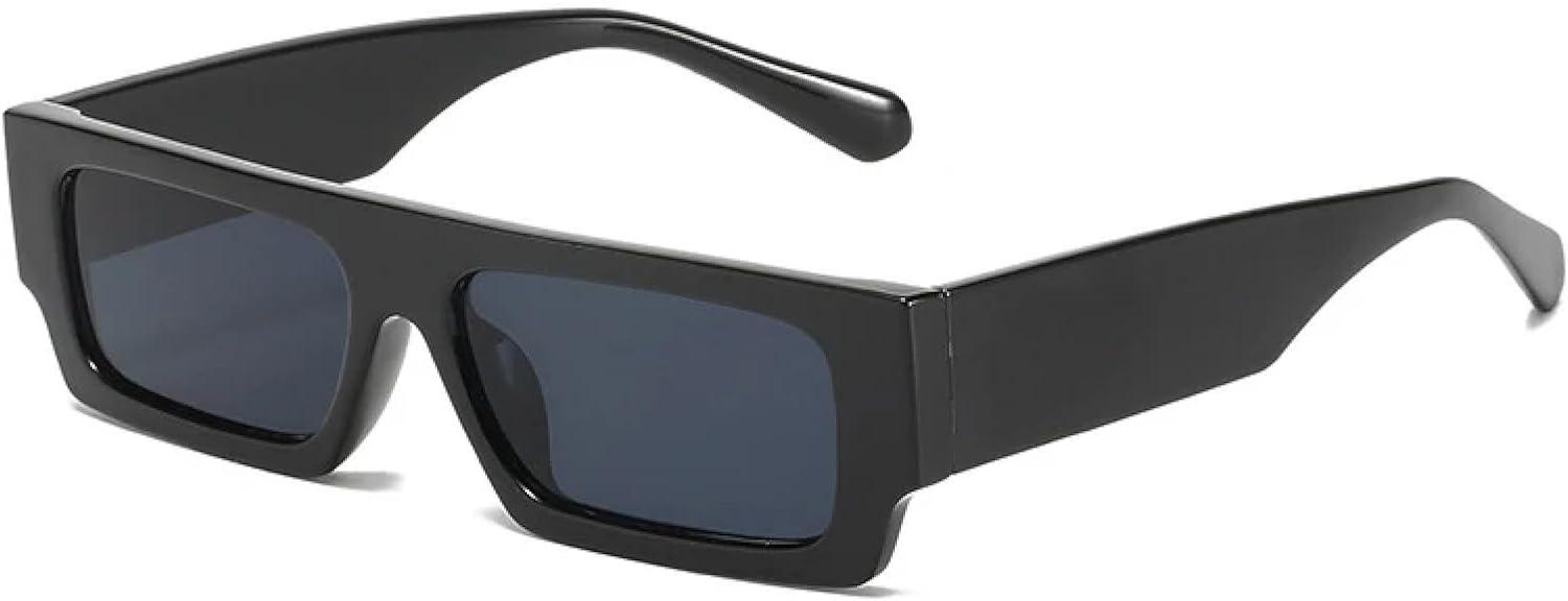 Модные прямоугольные женские солнцезащитные очки в винтажном стиле с леопардовым принтом, темно-зеленые мужские очки с плоской верхней частью, защита от УФ-излучения UV400 HHZZYVY, Black Gray
Модные прямоугольные женские солнцезащитные очки в винтажном стиле с леопардовым принтом, темно-зеленые мужские очки с плоской верхней частью, защита от УФ-излучения UV400 HHZZYVY, Black Gray