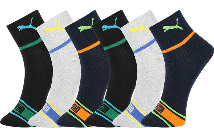 Мужские носки Puma, 3 двойные упаковки (черный/синий/серый)
Мужские носки Puma, 3 двойные упаковки (черный/синий/серый)