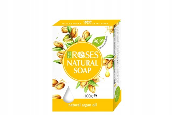 Натуральное мыло с аргановым маслом 100г Inna marka
Натуральное мыло с аргановым маслом 100г Inna marka