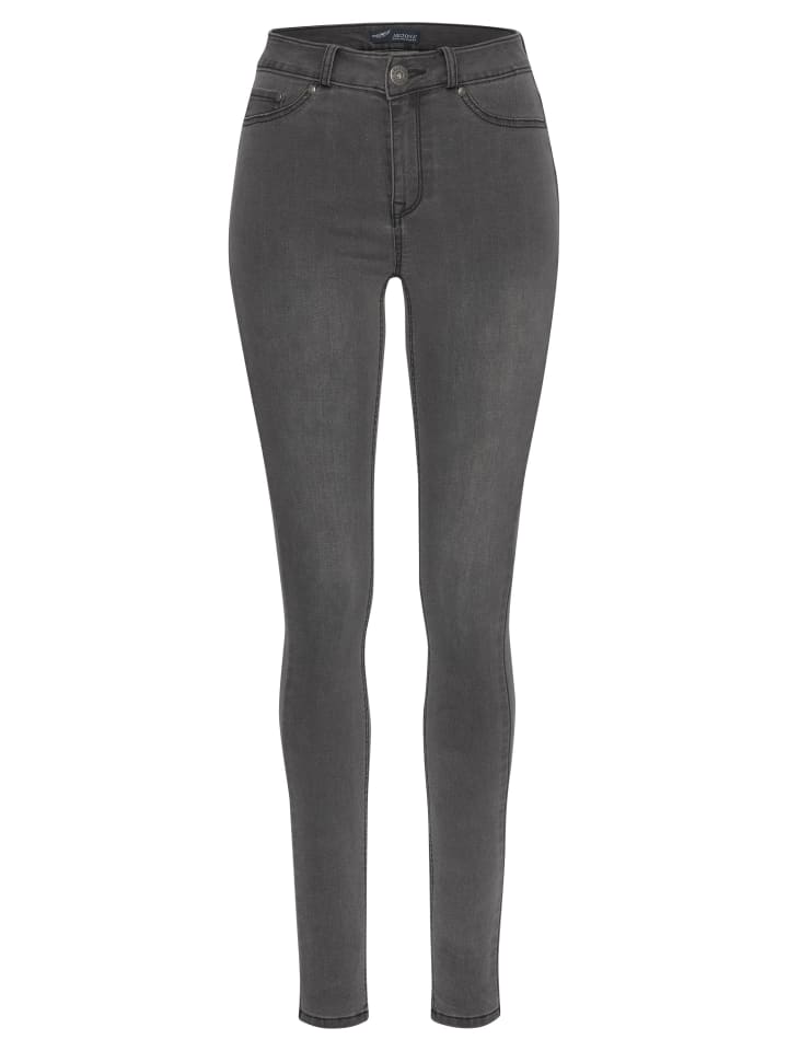 Джинсы скинни серого цвета, ARIZONA
Джинсы скинни серого цвета, ARIZONA