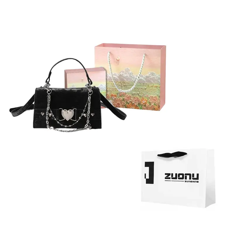 ZUONU Цепная сумка через плечо, Black+Box
ZUONU Цепная сумка через плечо, Black+Box