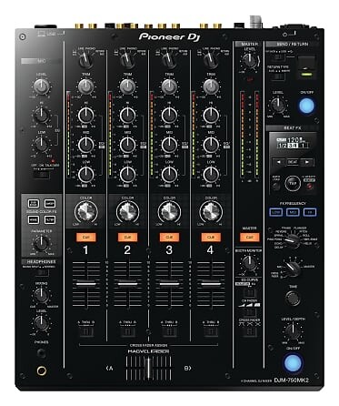Микшер Pioneer DJM-750MK2 4-Channel Professional DJ Mixer
Микшер Pioneer DJM-750MK2 4-Channel Professional DJ Mixer