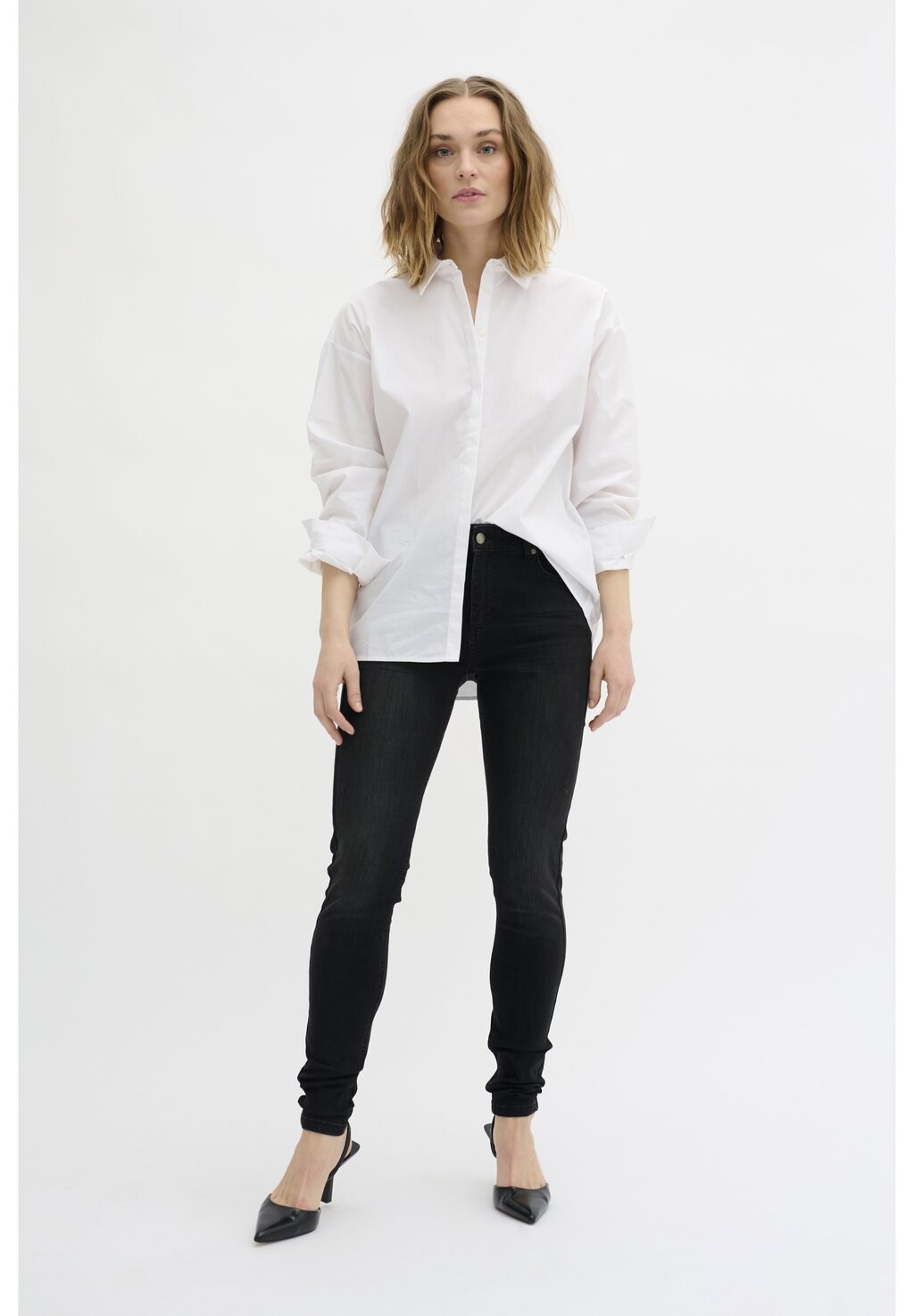 Рубашка My Essential Wardrobe, ярко-белый
Рубашка My Essential Wardrobe, ярко-белый