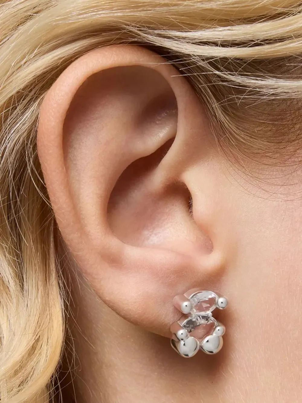 Серьги с кристаллами Tous, серебристый
Серьги с кристаллами Tous, серебристый