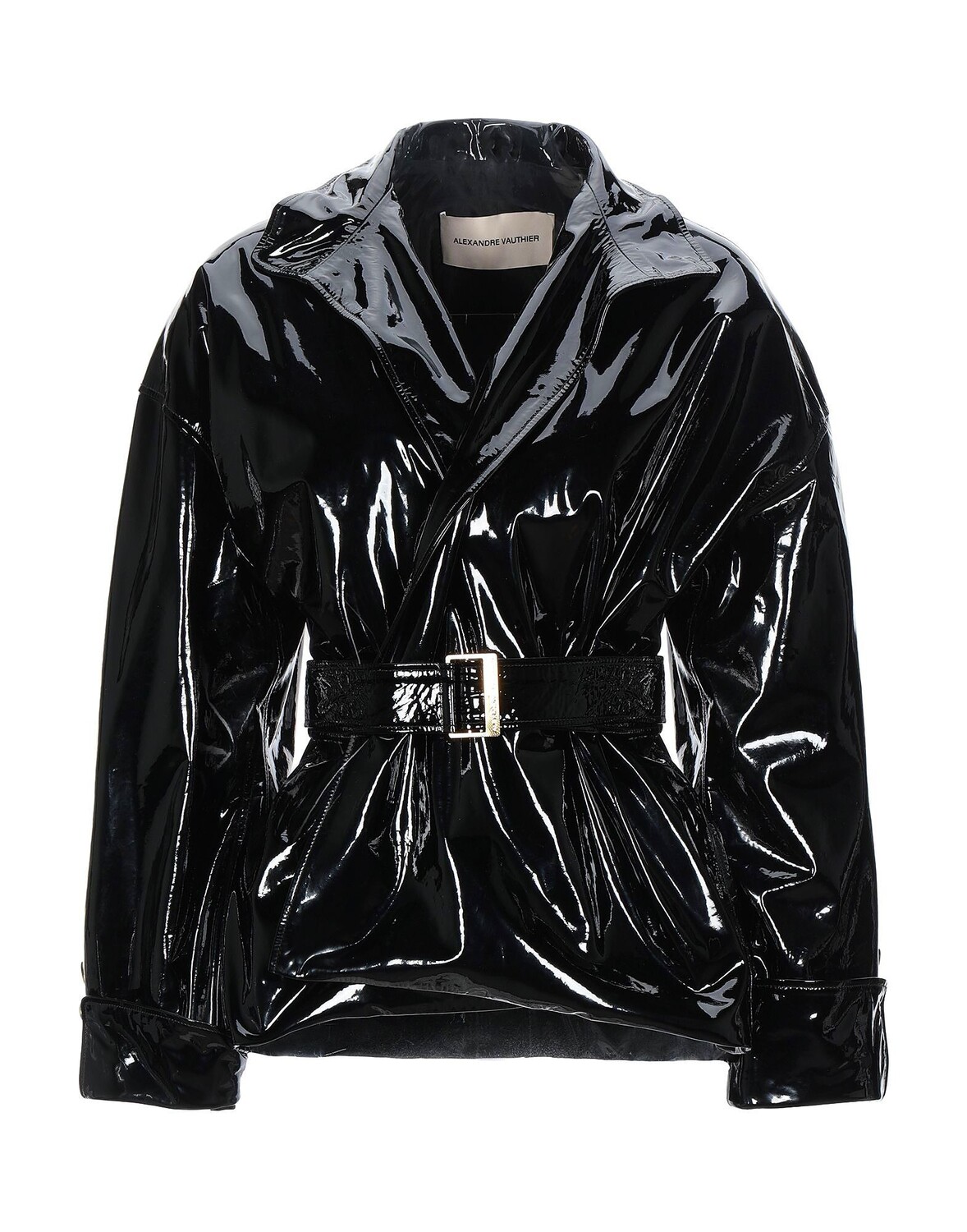 Тренч Alexandre Vauthier, черный 
Тренч Alexandre Vauthier, черный