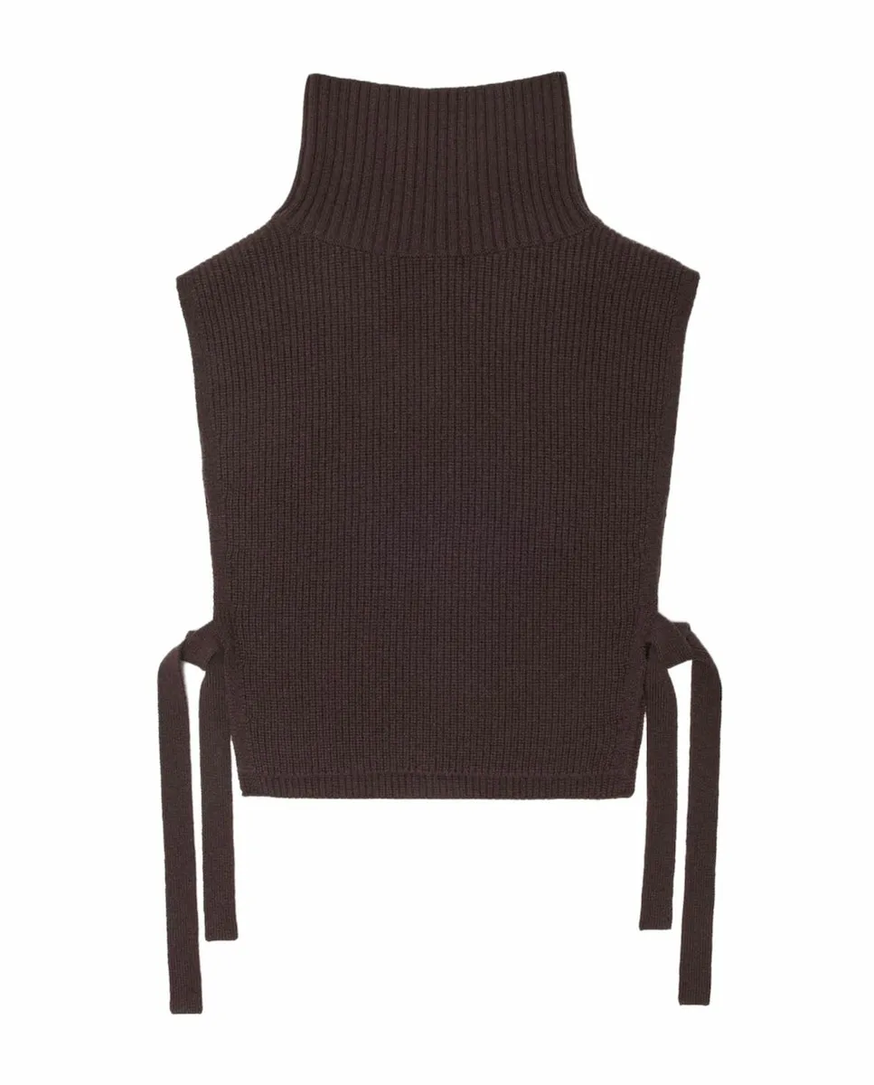 Женский воротник из шерсти и кашемира Maje, коричневый
Женский воротник из шерсти и кашемира Maje, коричневый