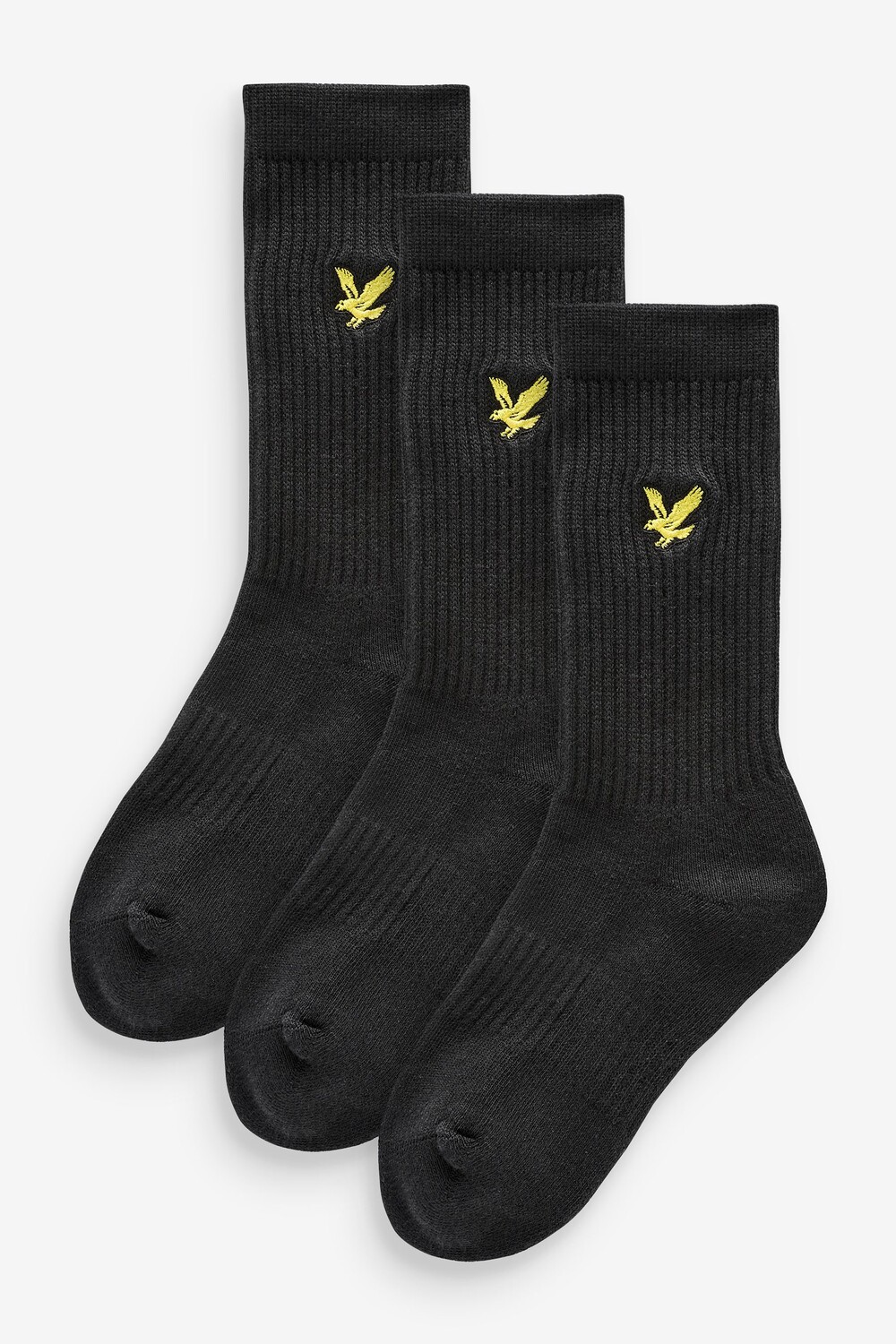 Хлопковые спортивные носки Boys Scout 3 пары Lyle & Scott, серый 
Хлопковые спортивные носки Boys Scout 3 пары Lyle & Scott, серый