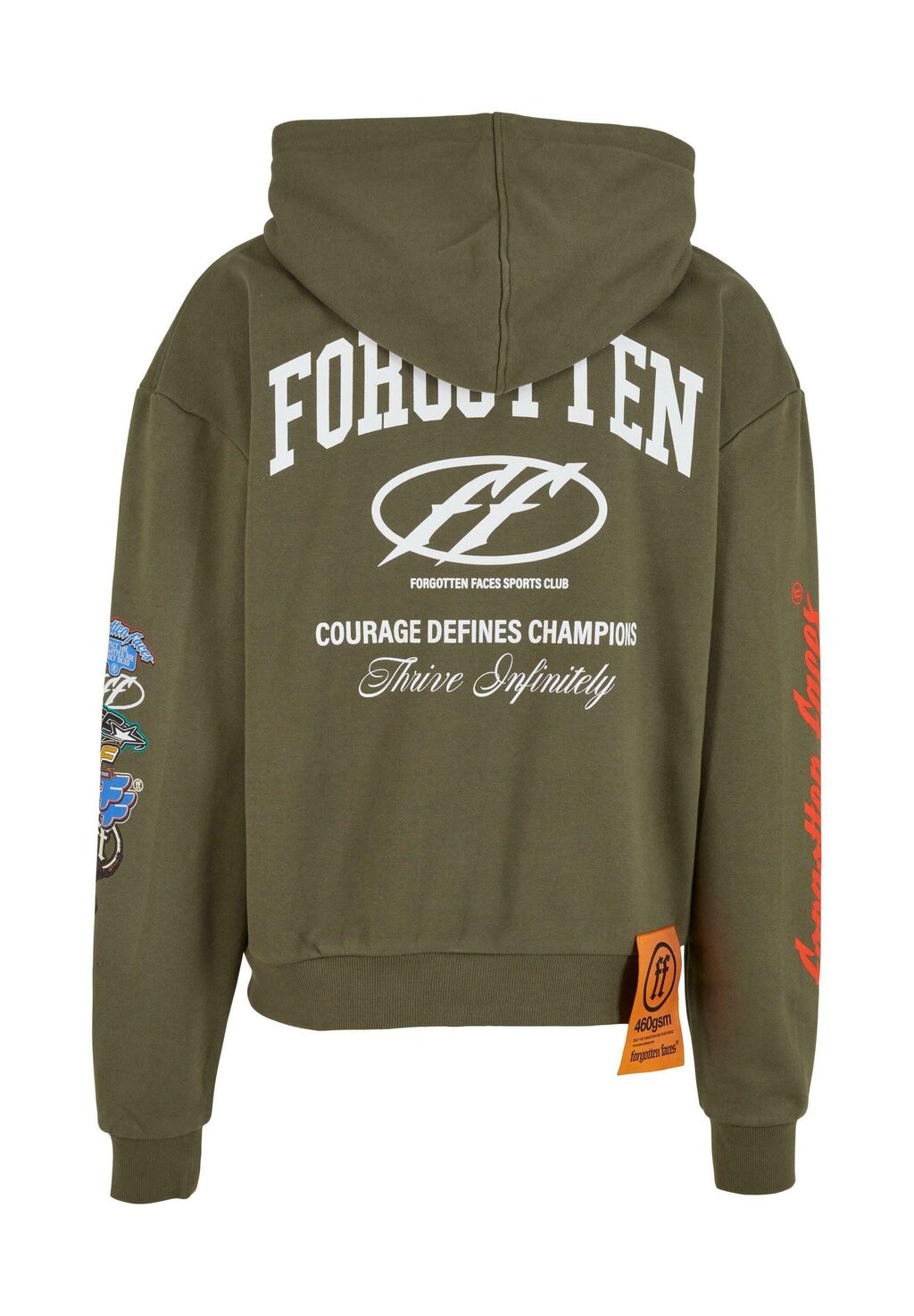 Толстовка на молнии COURAGE DEFINES Forgotten Faces, оливковый
Толстовка на молнии COURAGE DEFINES Forgotten Faces, оливковый