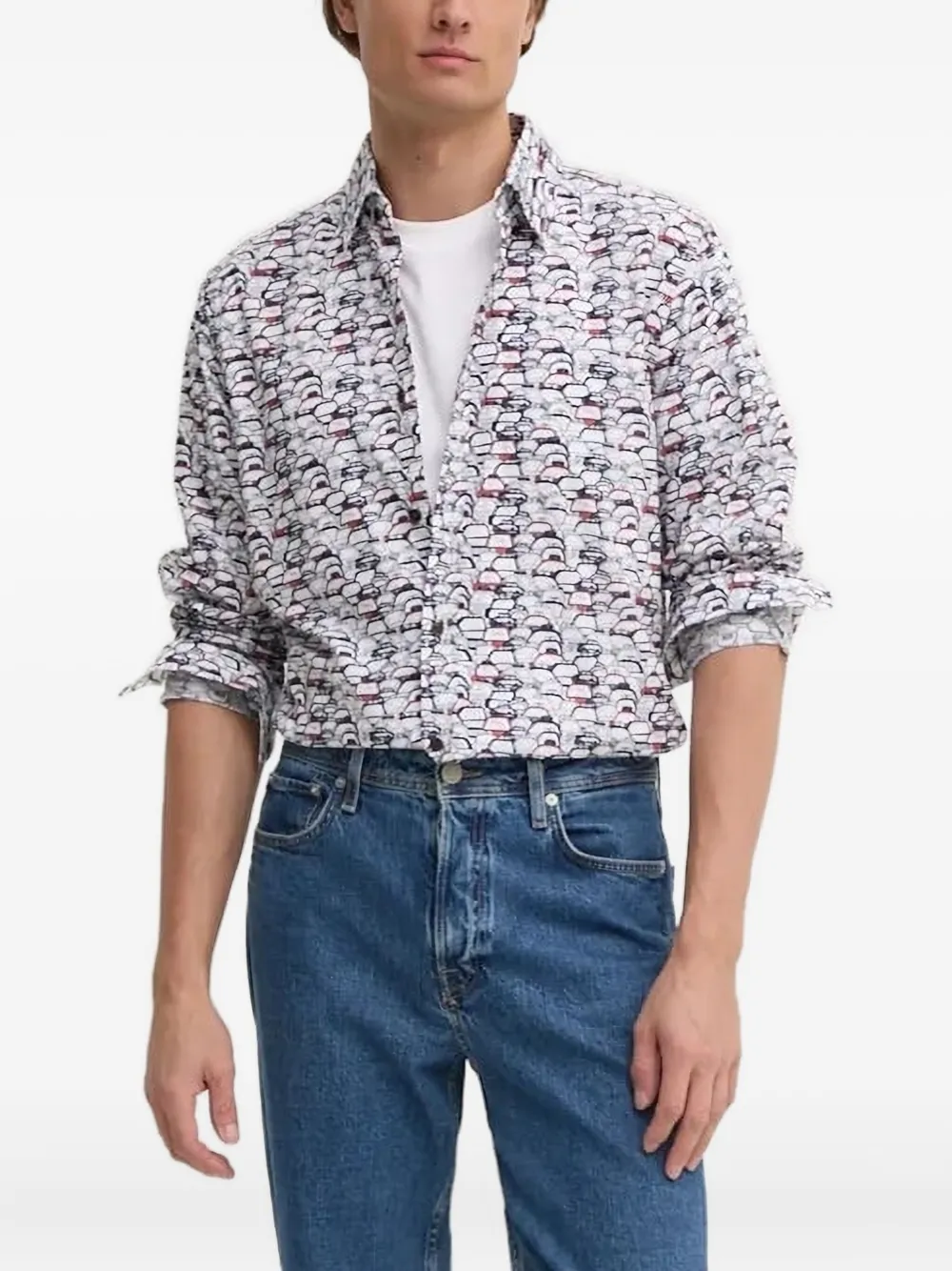 Рубашка с принтом Joop!, белый
Рубашка с принтом Joop!, белый