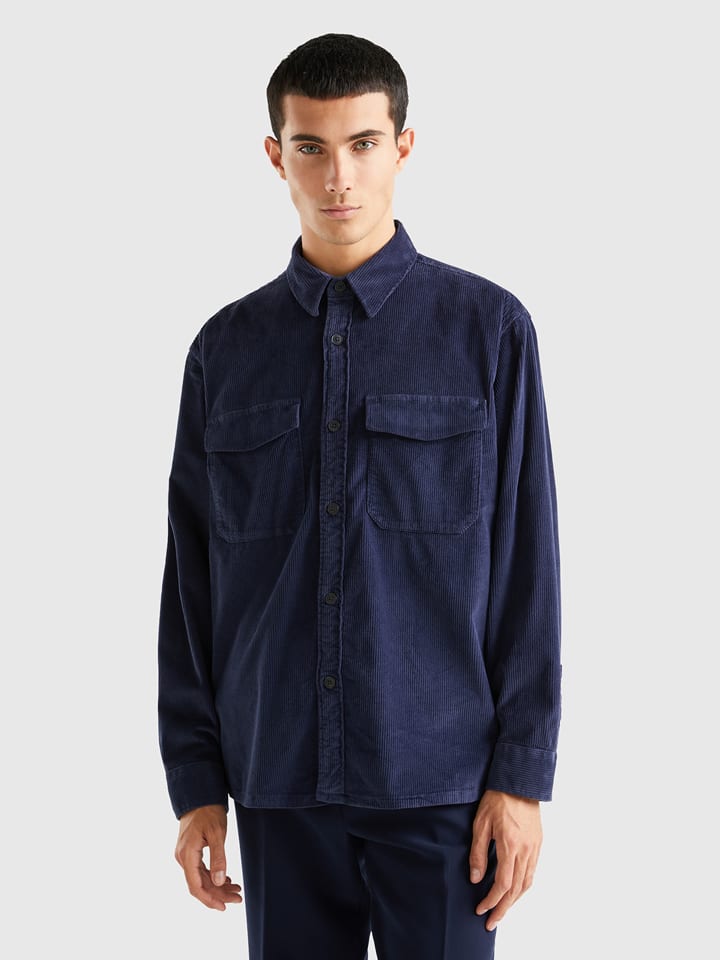 Рубашка Benetton, темно-синий
Рубашка Benetton, темно-синий