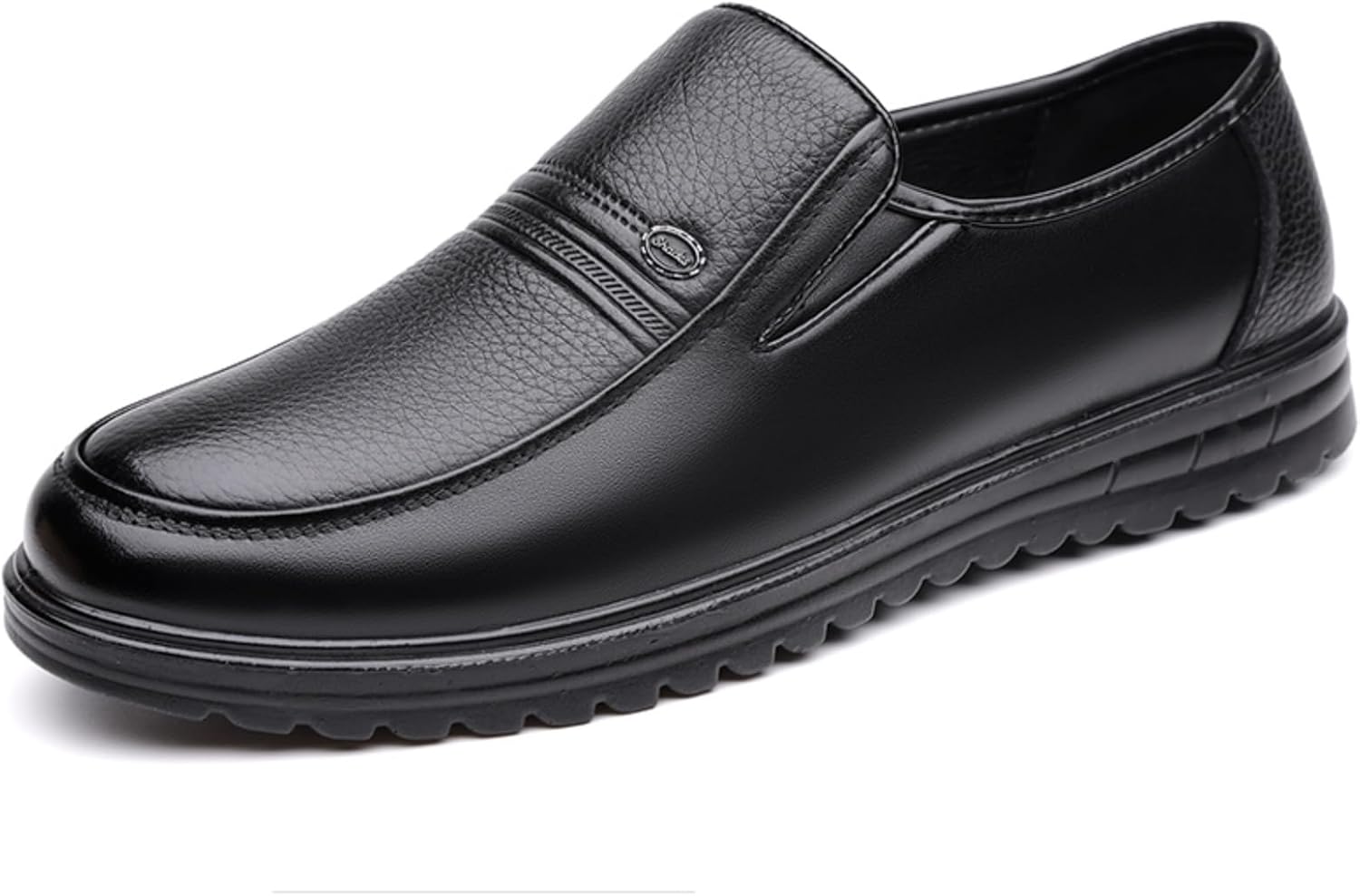 Мужские черные кожаные лоферы без шнурков, стильная обувь для официальных и повседневных мероприятий Aokisx
Мужские черные кожаные лоферы без шнурков, стильная обувь для официальных и повседневных мероприятий Aokisx