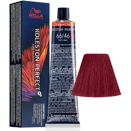 Professionals, Перманентная краска для волос Koleston Perfect Me+ 66/46 Dark Blonde Intense Red Violet 60 мл, Wella
Professionals, Перманентная краска для волос Koleston Perfect Me+ 66/46 Dark Blonde Intense Red Violet 60 мл, Wella