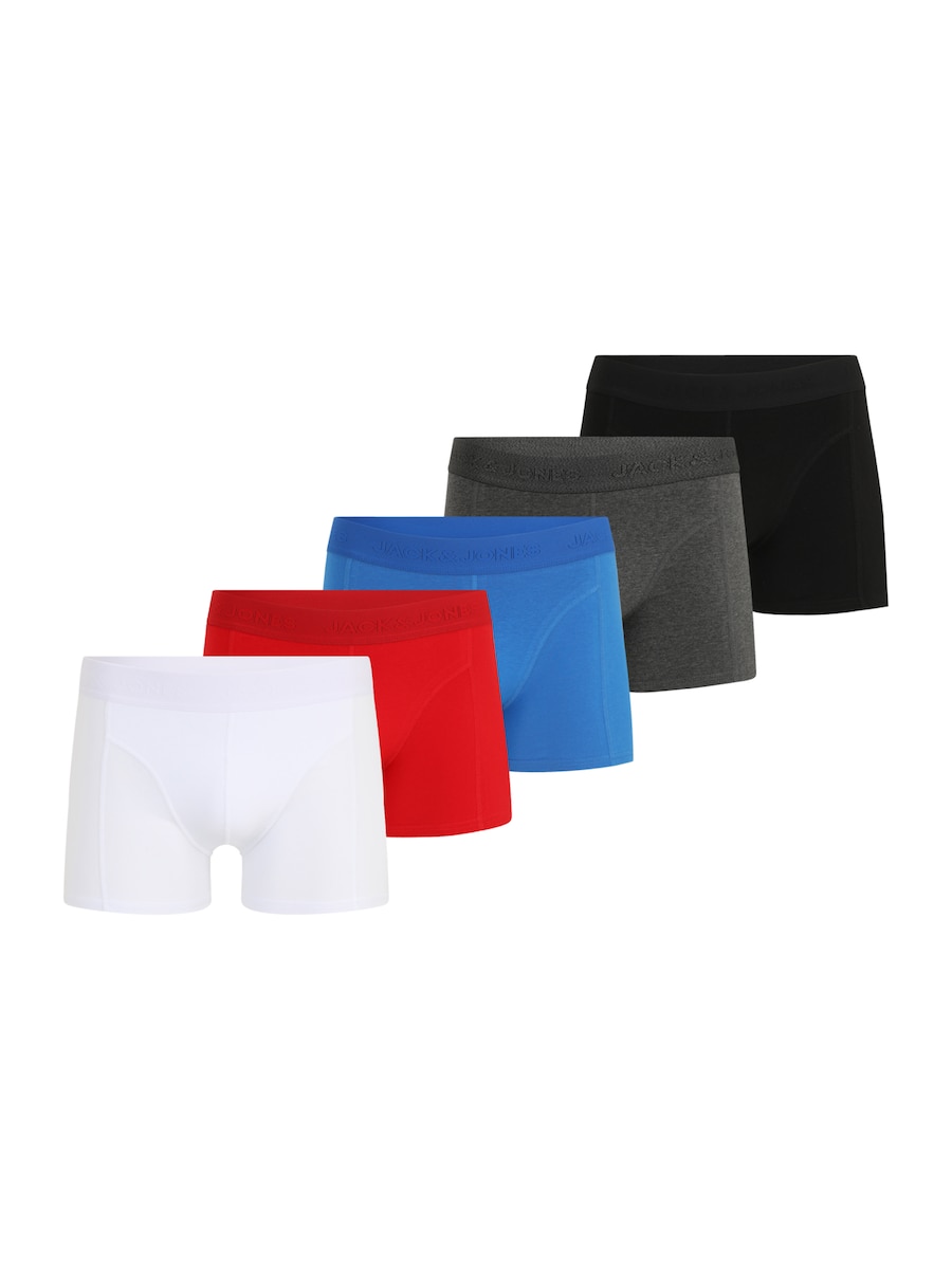Боксеры JACK & JONES, Azure/Mottled Grey/Red/Black/White
Боксеры JACK & JONES, Azure/Mottled Grey/Red/Black/White