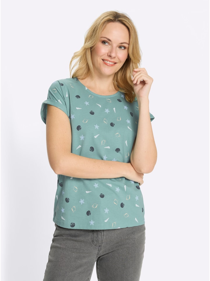 Sieh an! Футболка с круглым вырезом, с принтом в шалфейно-синих тонах, Синий, Sieh an! Футболка с круглым вырезом, с принтом в шалфейно-синих тонах
Sieh an! Футболка с круглым вырезом, с принтом в шалфейно-синих тонах, Синий, Sieh an! Футболка с круглым вырезом, с принтом в шалфейно-синих тонах