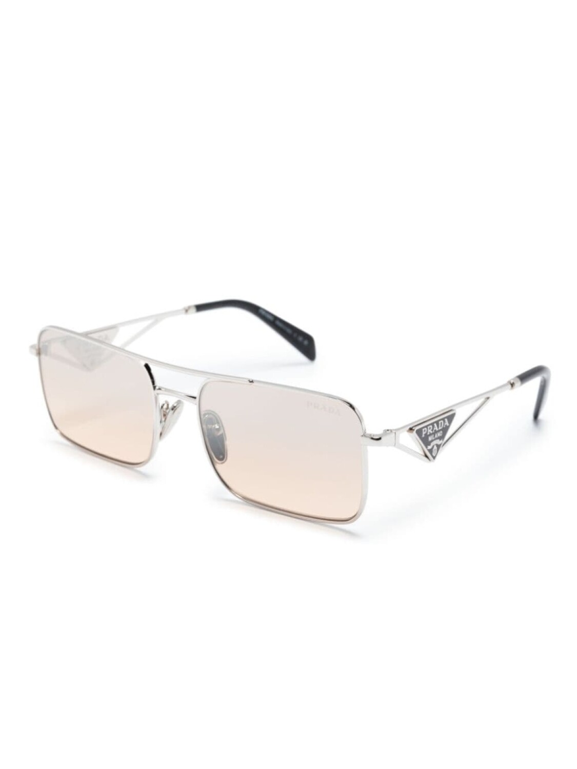 Prada Eyewear солнцезащитные очки с логотипом, серебряный
Prada Eyewear солнцезащитные очки с логотипом, серебряный