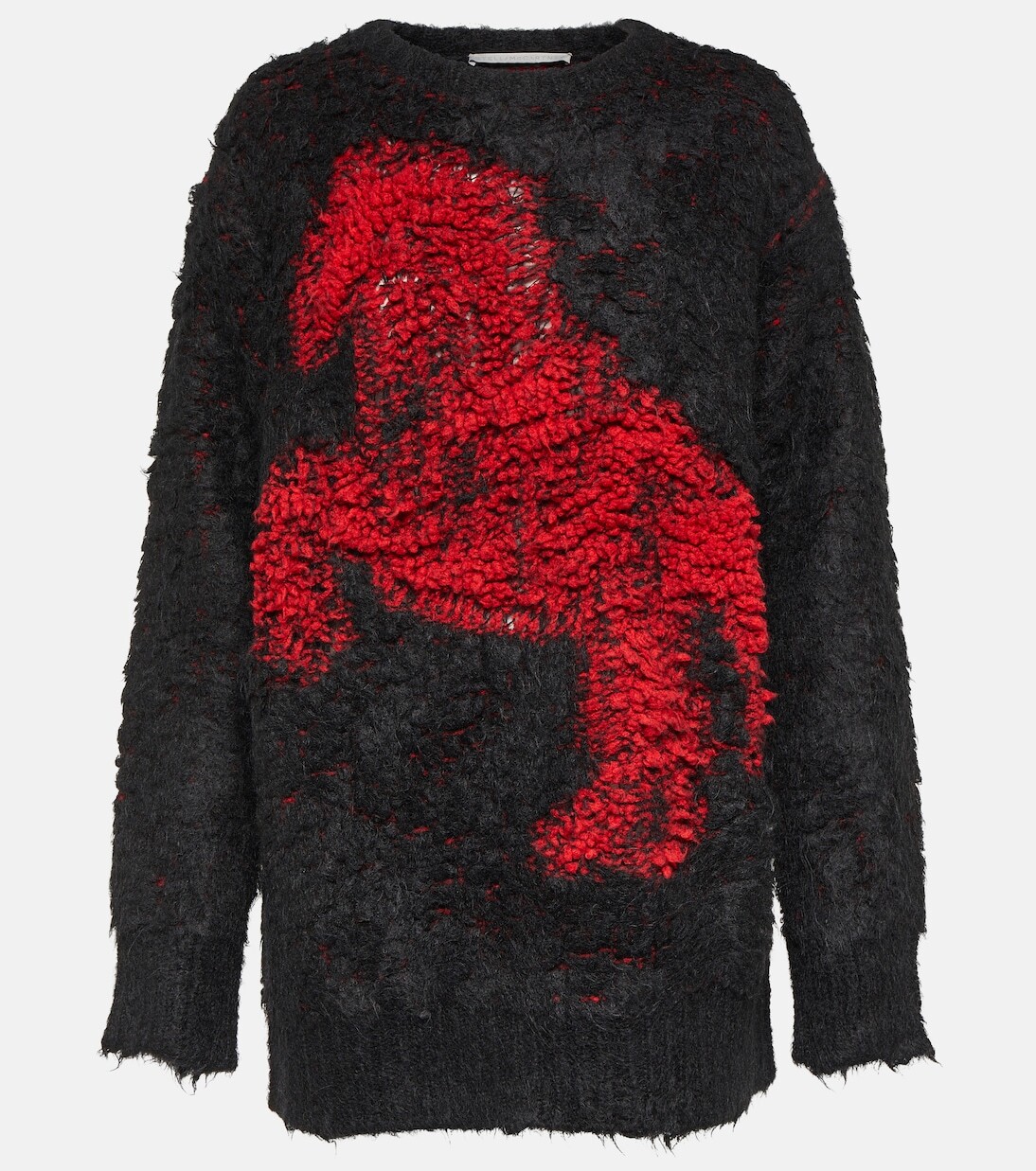 Жаккардовый свитер из смесовой шерсти Stella Mccartney, мультиколор
Жаккардовый свитер из смесовой шерсти Stella Mccartney, мультиколор