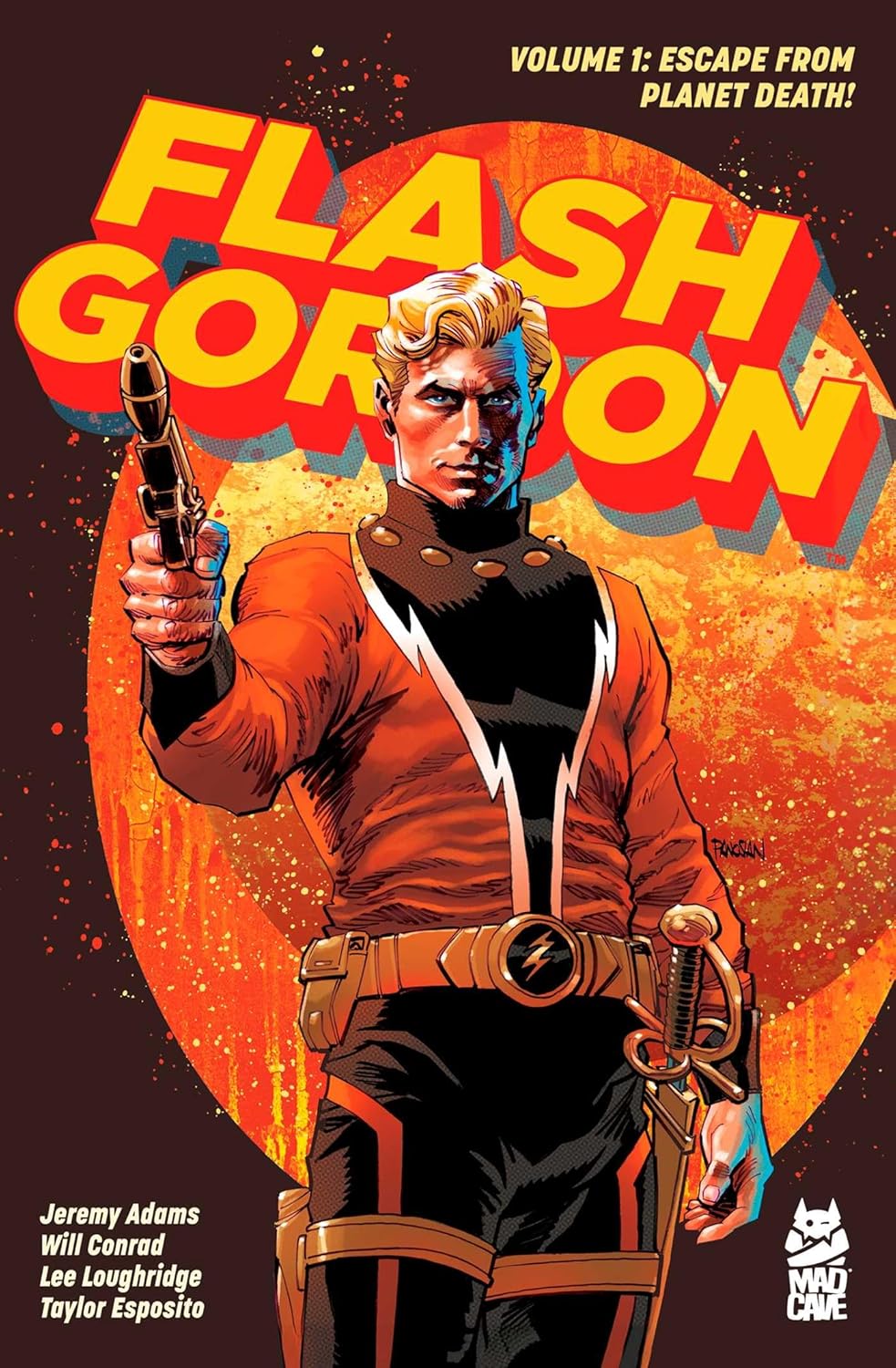 Flash Gordon Vol. 1: Escape from Planet Death! (Mad Cave Studios)
Flash Gordon Vol. 1: Escape from Planet Death! (Mad Cave Studios)