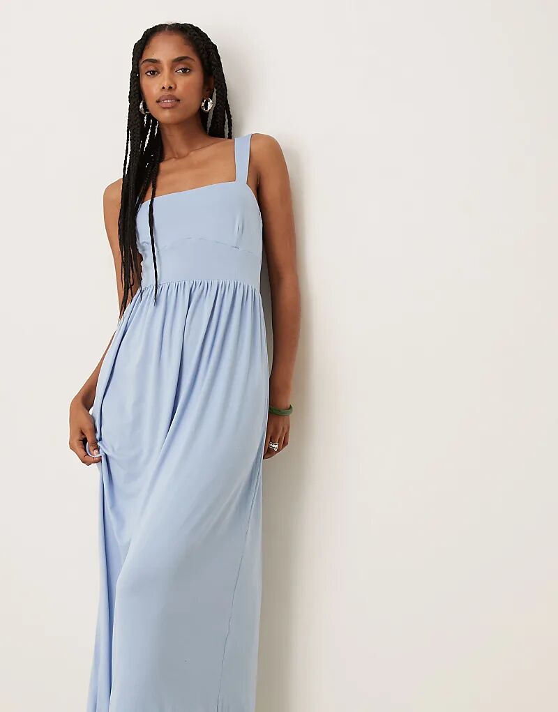 Платье миди с квадратным вырезом ASOS DESIGN пыльно-синего цвета
Платье миди с квадратным вырезом ASOS DESIGN пыльно-синего цвета