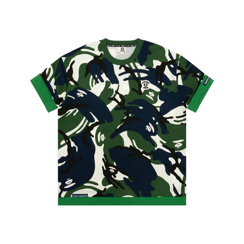 Футболка с нашивкой логотипа A Bathing APE Aape, зеленый
Футболка с нашивкой логотипа A Bathing APE Aape, зеленый