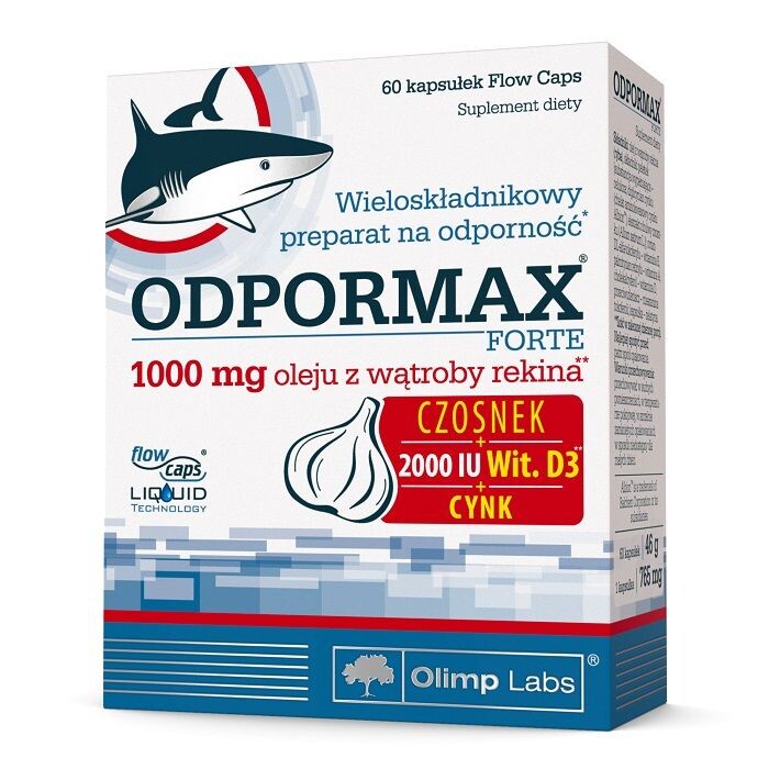Olimp Odpormax Forte иммуномодулятор, 60 шт.
Olimp Odpormax Forte иммуномодулятор, 60 шт.