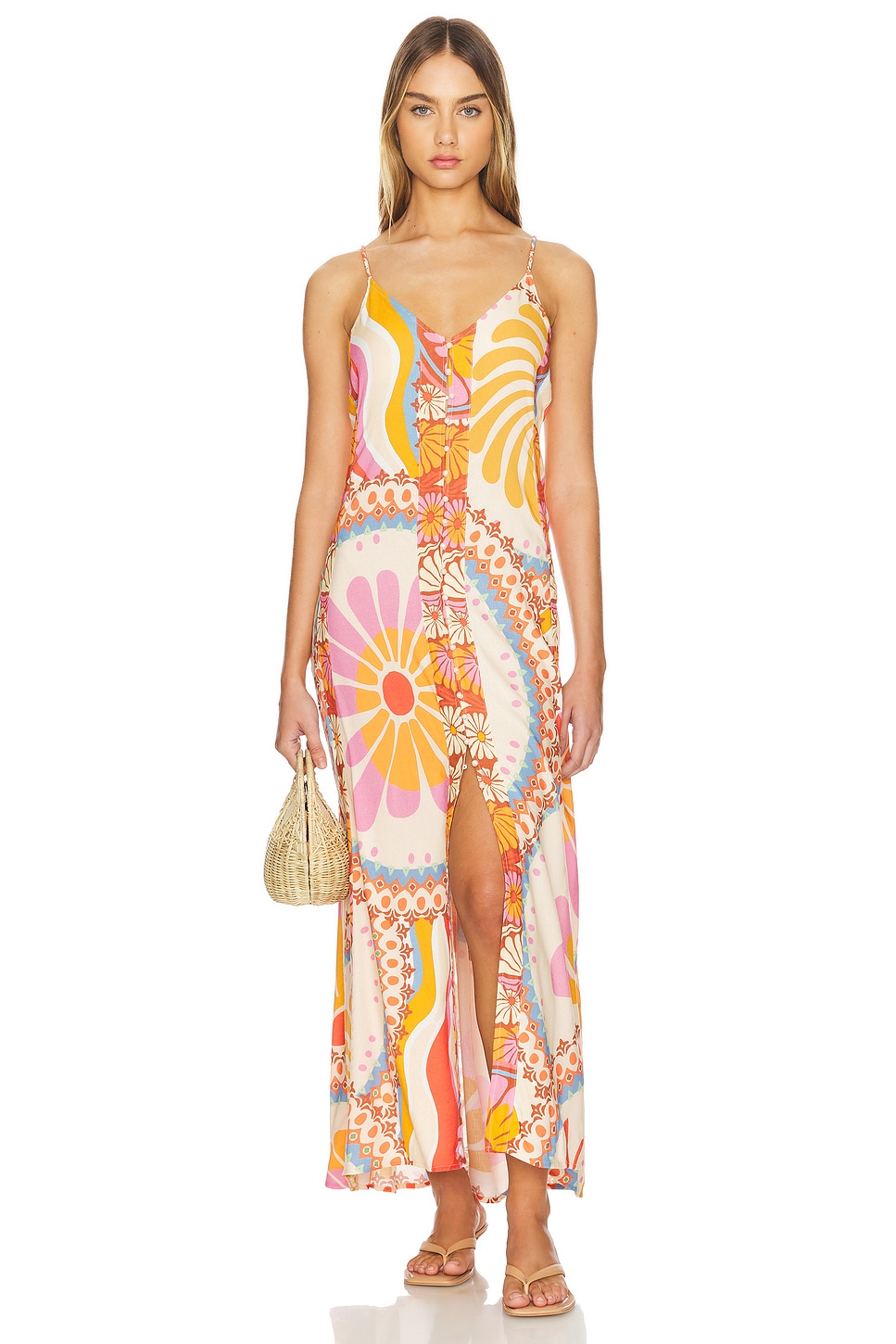 Платье макси oasis Maaji, бежевый 
Платье макси oasis Maaji, бежевый