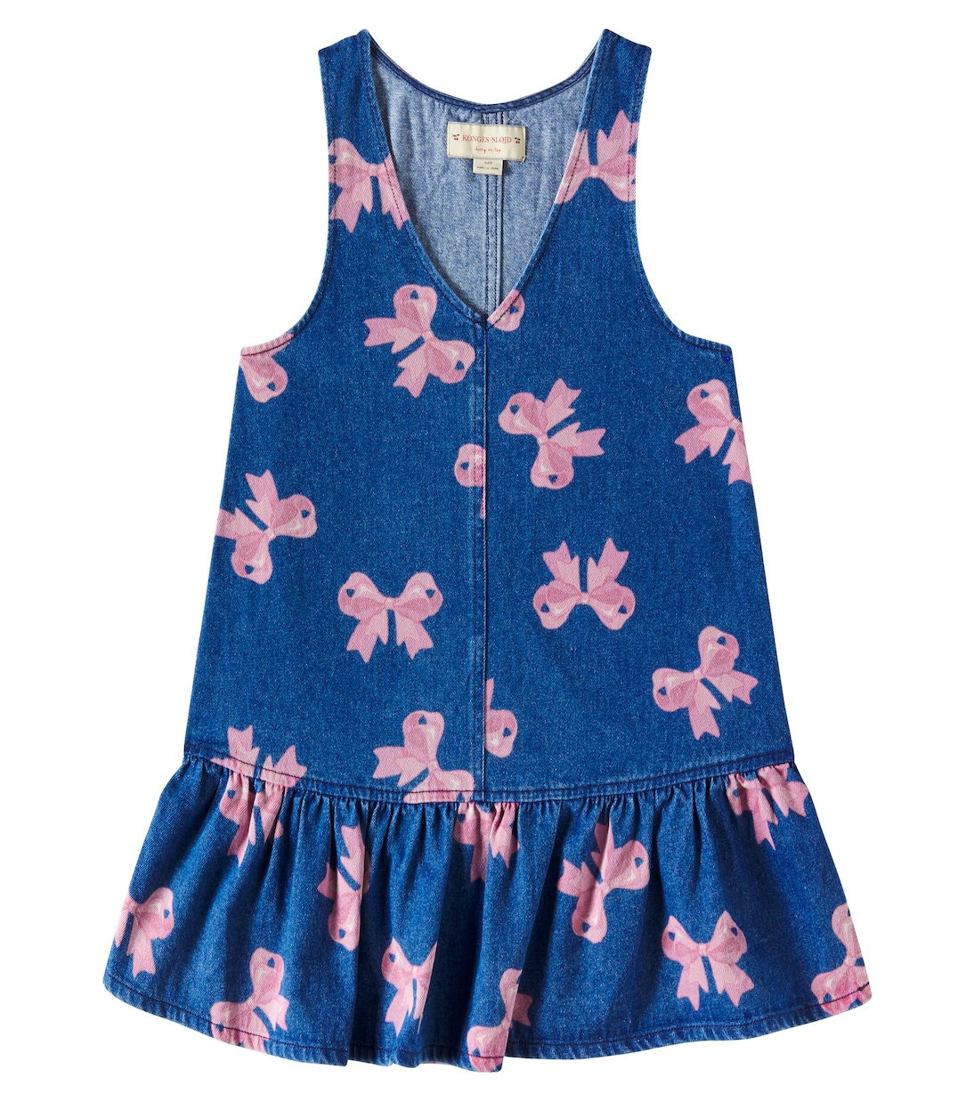 Джинсовое платье с принтом Magot Konges Sløjd, Bella Bow
Джинсовое платье с принтом Magot Konges Sløjd, Bella Bow