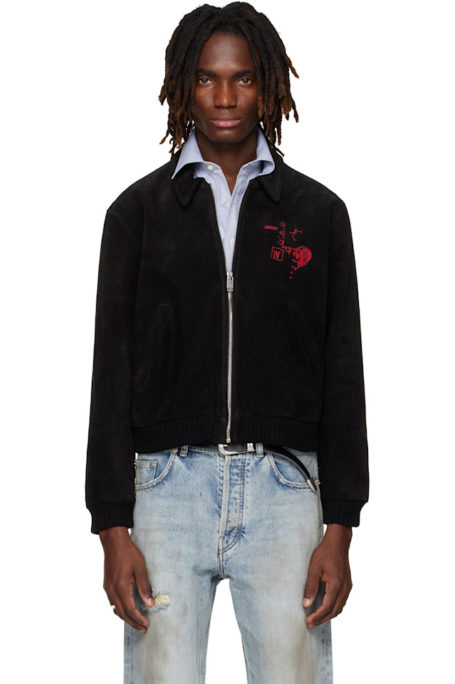 Замшевая куртка в конструктивистском стиле Enfants Riches Déprimés, черный
Замшевая куртка в конструктивистском стиле Enfants Riches Déprimés, черный