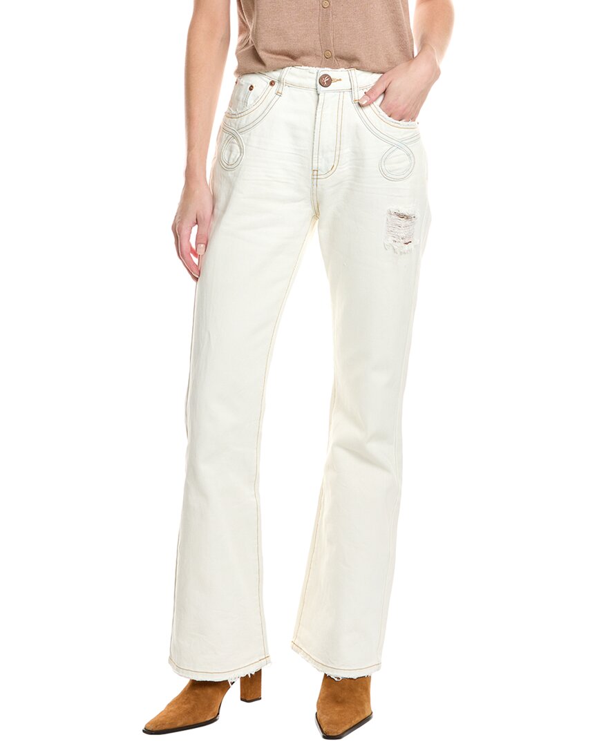 Джинсы расклешенные с завышенной талией One Teaspoon Charlie Xanthe, белый
Джинсы расклешенные с завышенной талией One Teaspoon Charlie Xanthe, белый