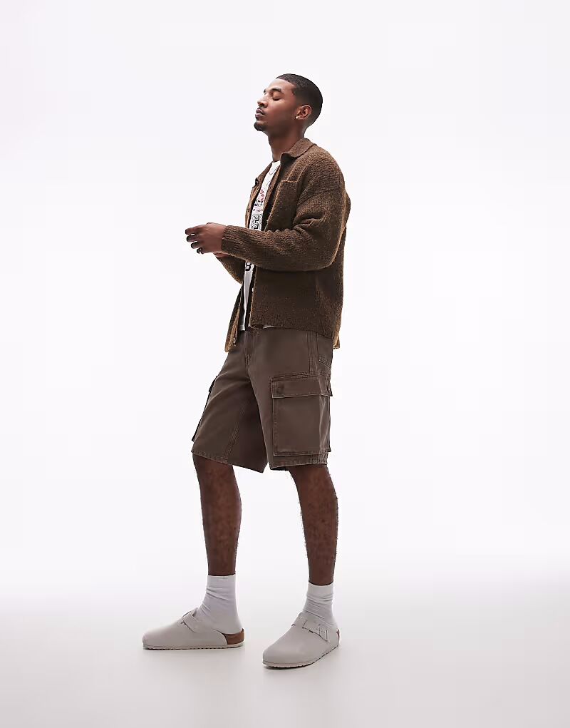 Levi's 478 Мешковатые шорты-карго из перекрашенного денима в бежево-коричневом цвете
Levi's 478 Мешковатые шорты-карго из перекрашенного денима в бежево-коричневом цвете