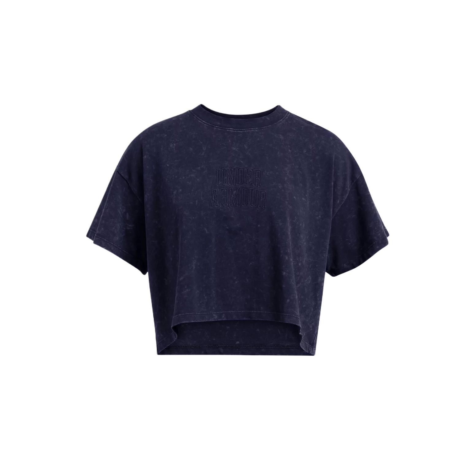 Футболка классическая женская синяя Under Armour
Футболка классическая женская синяя Under Armour