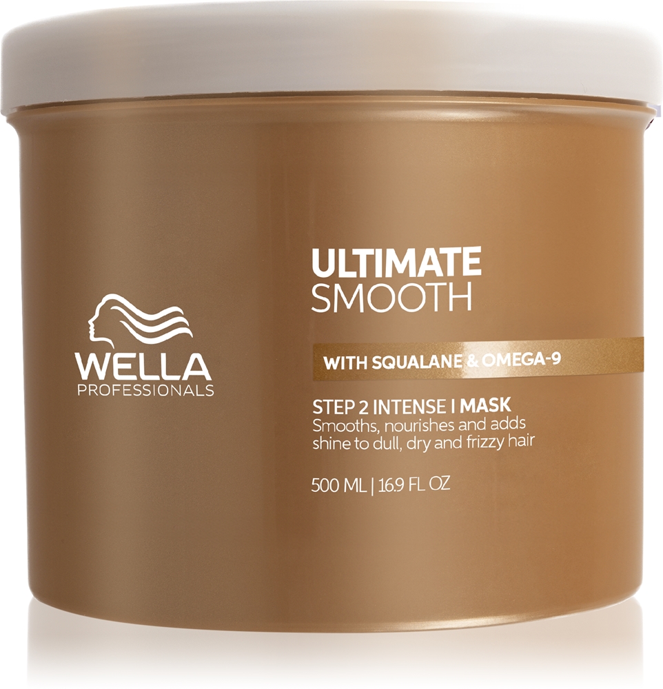 Маска для волос Ultimate Smooth Mask, увлажняющая и питательная Wella Professionals, 500 мл
Маска для волос Ultimate Smooth Mask, увлажняющая и питательная Wella Professionals, 500 мл