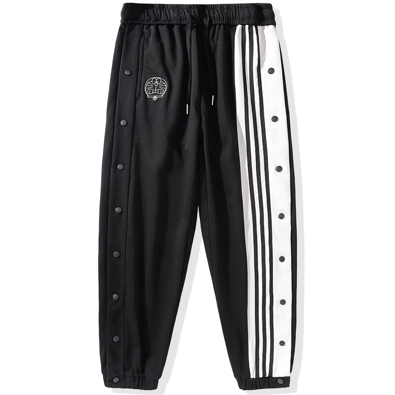 Трикотажные спортивные штаны унисекс Doraemon, Черный (хаки)
Трикотажные спортивные штаны унисекс Doraemon, Черный (хаки)