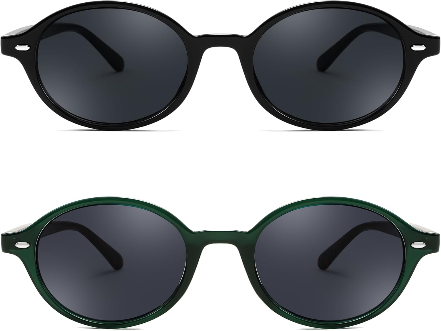 Солнцезащитные очки FEISEDY в стиле ретро, овальные, 90-е, узкие, круглые, легкие, модные в стиле Y2k, артикул B1171, 2pack (001 Black Frame & Grey+005 Green Frame & Grey)
Солнцезащитные очки FEISEDY в стиле ретро, овальные, 90-е, узкие, круглые, легкие, модные в стиле Y2k, артикул B1171, 2pack (001 Black Frame & Grey+005 Green Frame & Grey)