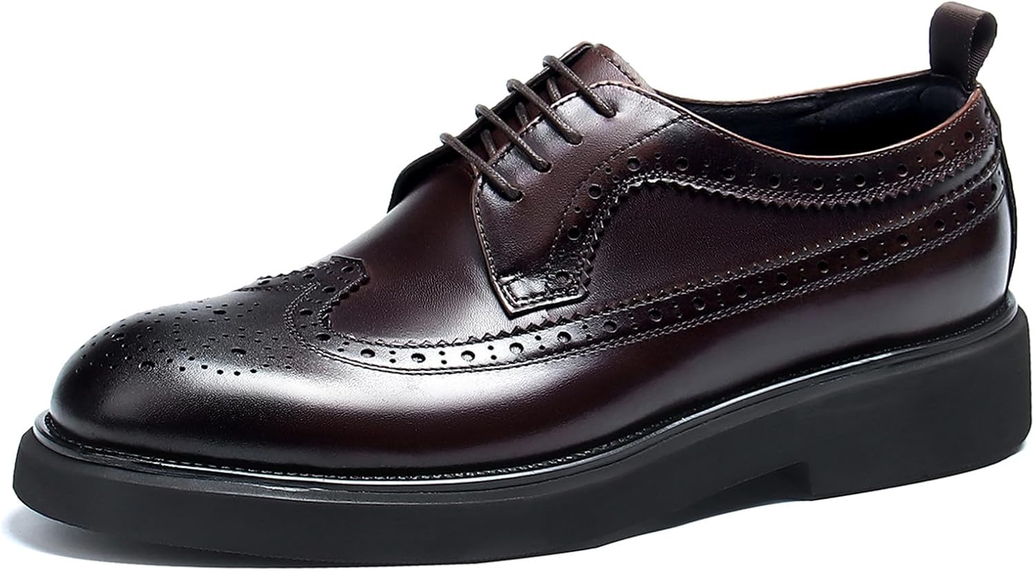 Туфли дерби для мужчин с крыльями Броуги Мужские деловые туфли и для ежедневных поездок Гладкая кожа Подошва с амортизацией 68862 Windhana, Coffee
Туфли дерби для мужчин с крыльями Броуги Мужские деловые туфли и для ежедневных поездок Гладкая кожа Подошва с амортизацией 68862 Windhana, Coffee