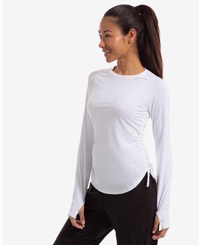 Топ с круглым вырезом UPF 50+ на шнурке BloqUV, белый
Топ с круглым вырезом UPF 50+ на шнурке BloqUV, белый