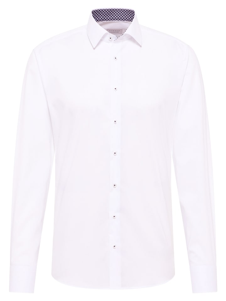 Рубашка Slim Fit белого цвета Eterna
Рубашка Slim Fit белого цвета Eterna