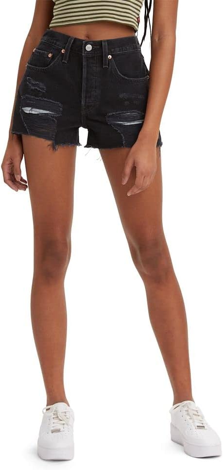 Женские шорты Levi's 501 Original (также доступны в версии Plus), (New) Black - Destructed
Женские шорты Levi's 501 Original (также доступны в версии Plus), (New) Black - Destructed