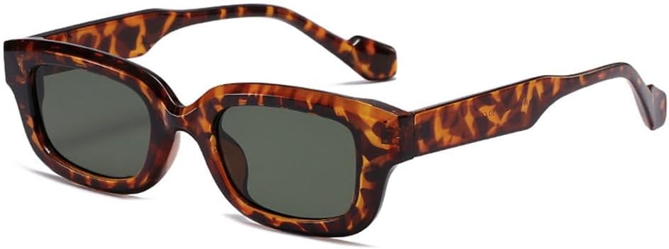 Солнцезащитные очки ретро-размера, маленькие, прямоугольные, женские, конфетных цветов, с защитой от УФ-излучения UV400, мужские солнцезащитные очки HHZZYVY, Leopard Dark Green
Солнцезащитные очки ретро-размера, маленькие, прямоугольные, женские, конфетных цветов, с защитой от УФ-излучения UV400, мужские солнцезащитные очки HHZZYVY, Leopard Dark Green