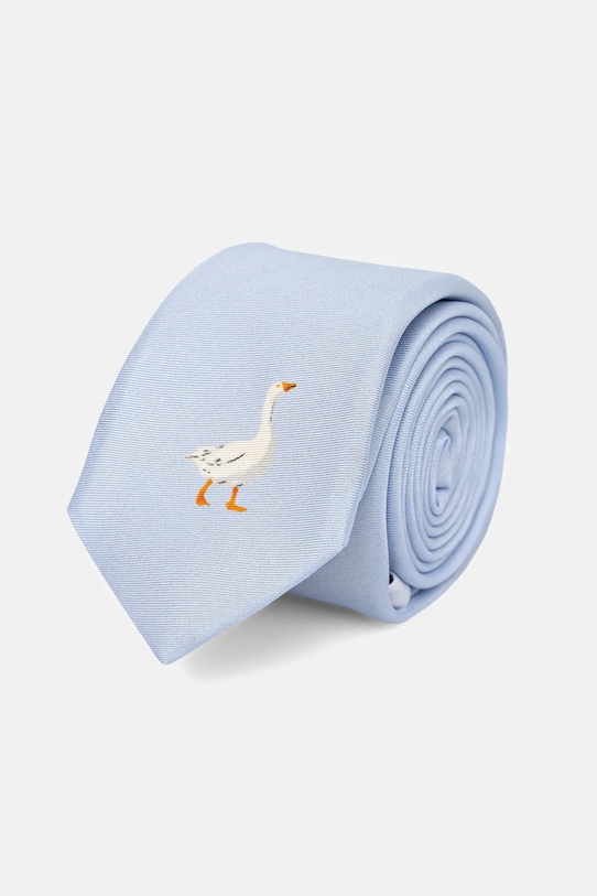 Шелковый галстук Moschino, синий
Шелковый галстук Moschino, синий