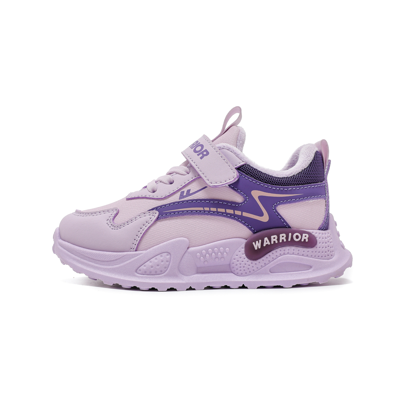 Детские кроссовки Athletic Shoes Slip Resistant Breathable Lightweight Cushioning Low top Casual WARRIOR, фиолетовый (fleece-lined)
Детские кроссовки Athletic Shoes Slip Resistant Breathable Lightweight Cushioning Low top Casual WARRIOR, фиолетовый (fleece-lined)