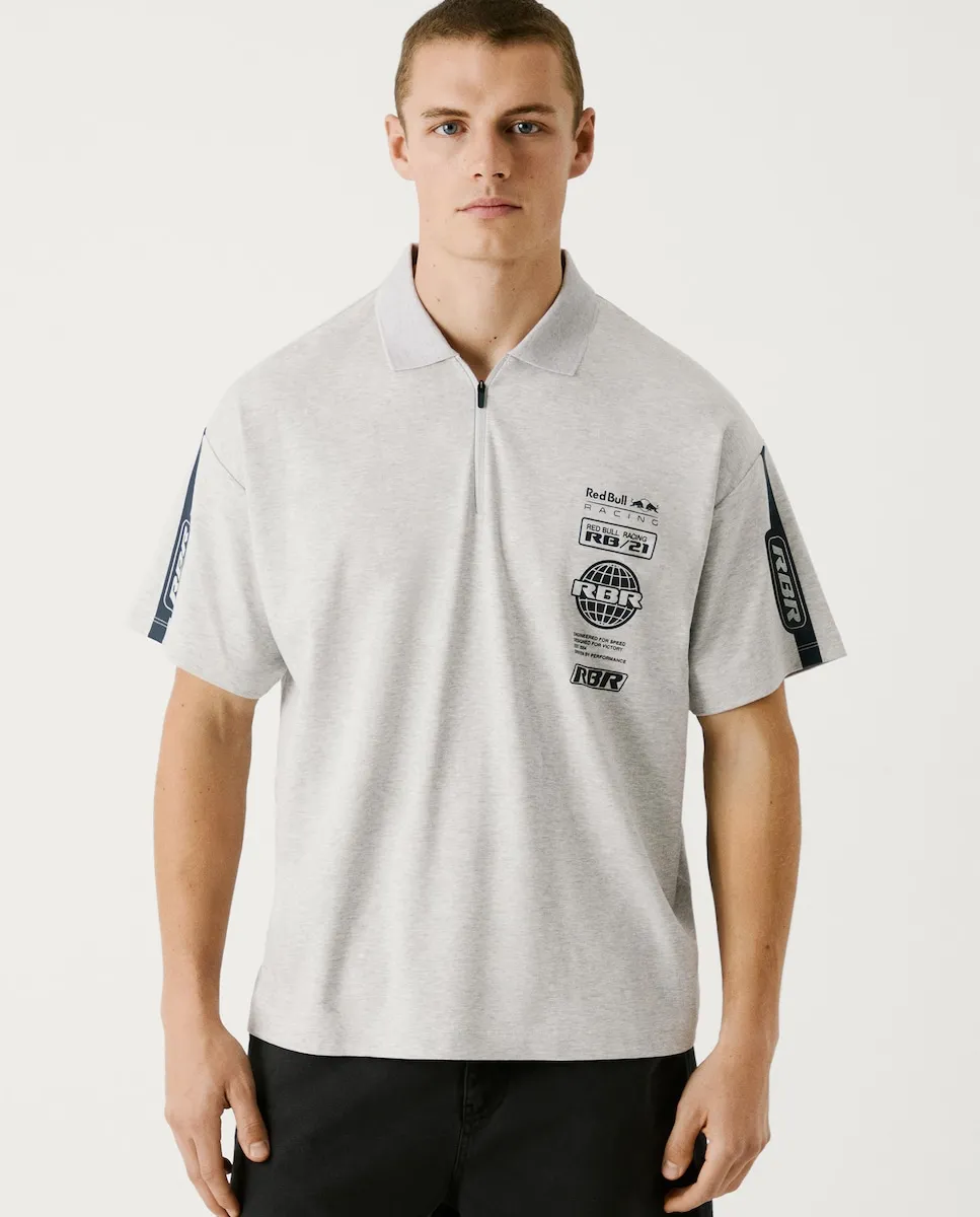 Мужская рубашка-поло из интерлока с короткими рукавами и застежкой-молнией Pepe Jeans, серый
Мужская рубашка-поло из интерлока с короткими рукавами и застежкой-молнией Pepe Jeans, серый