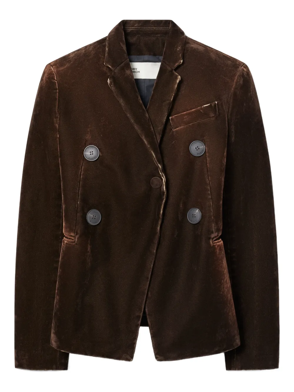 Двубортный пиджак Tory Burch, коричневый
Двубортный пиджак Tory Burch, коричневый