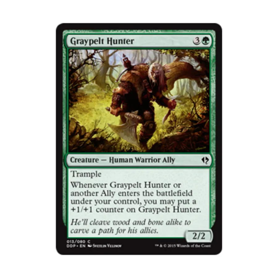 CCG Серошёрстный охотник (клавиша C), MTG - Duel Decks - Zendikar vs. Eldrazi
CCG Серошёрстный охотник (клавиша C), MTG - Duel Decks - Zendikar vs. Eldrazi