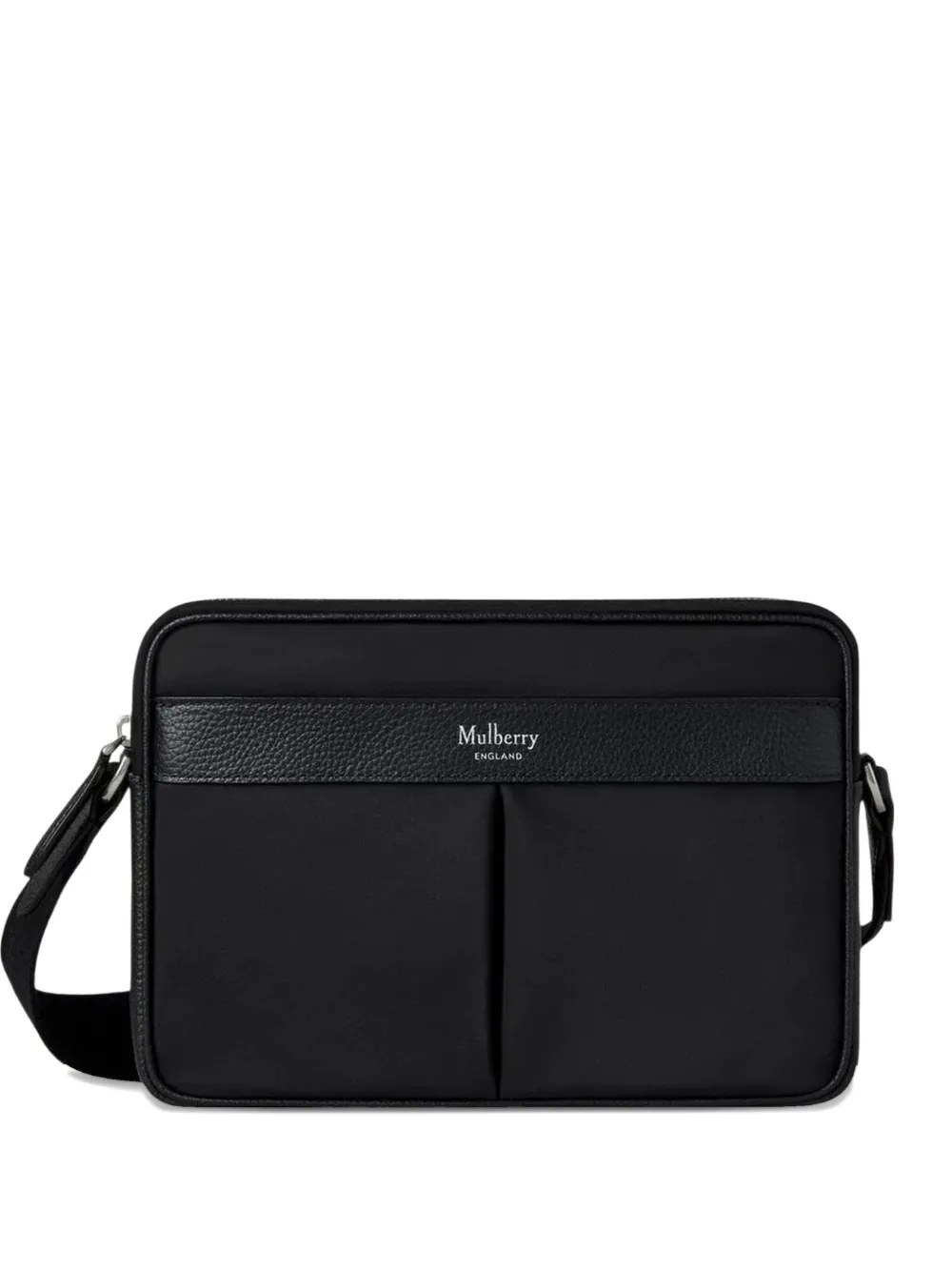 Сумка-мессенджер с кожаной отделкой Mulberry, черный
Сумка-мессенджер с кожаной отделкой Mulberry, черный